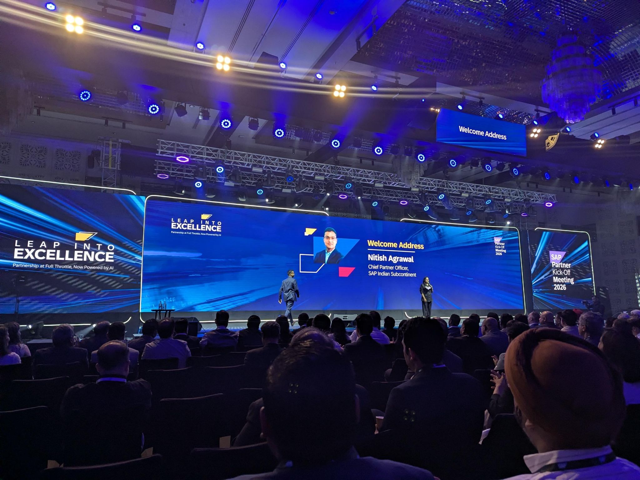 SAP leadership welcome address at SAP Partner Kick-Off Meeting 2026