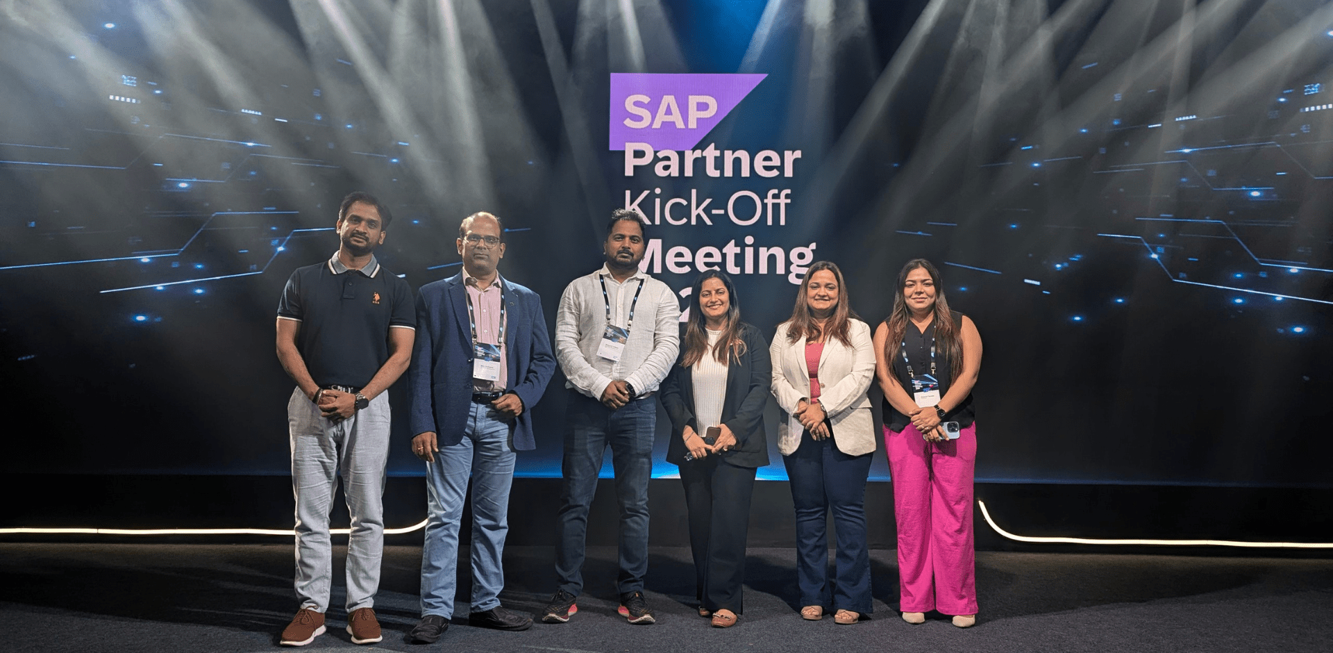TechOrbit team attending SAP Partner Kick Off Meeting 2026